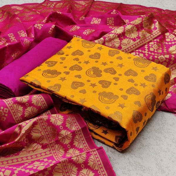 Banarasi Silk 101 Festive Wear Dress Material Collection